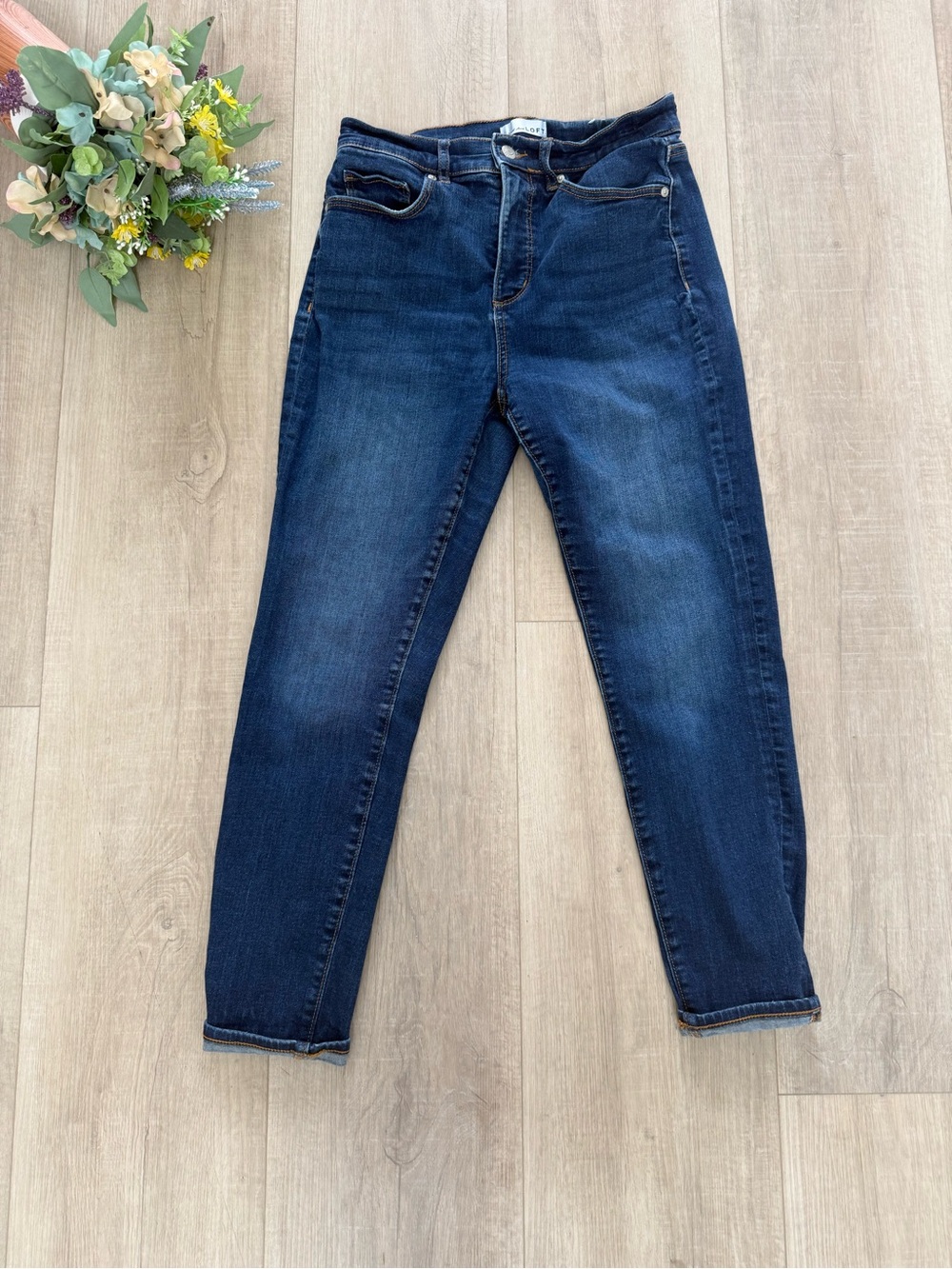 Loft The Skinny Jeans size 6